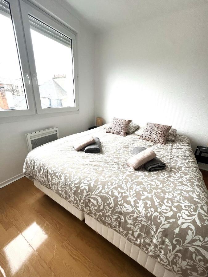 Charmant Appartement Proche Centre Ville Reims Esterno foto