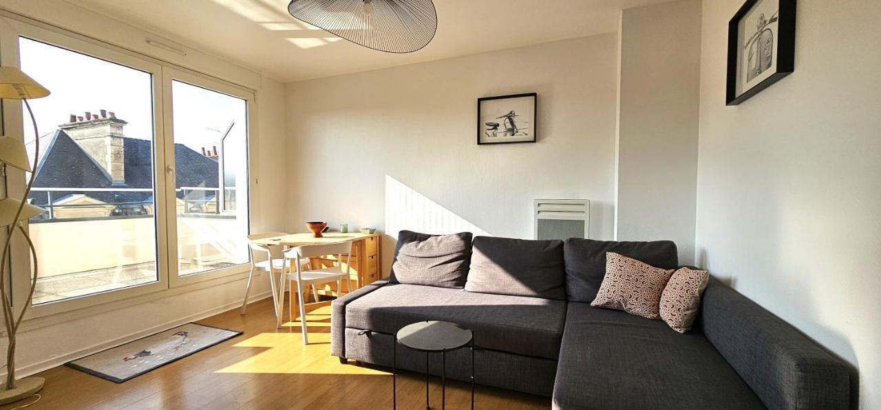 Charmant Appartement Proche Centre Ville Reims Esterno foto