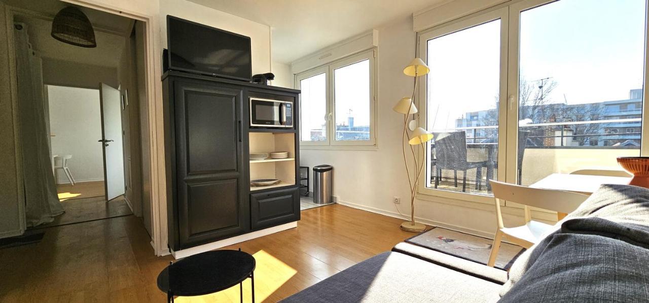 Charmant Appartement Proche Centre Ville Reims Esterno foto